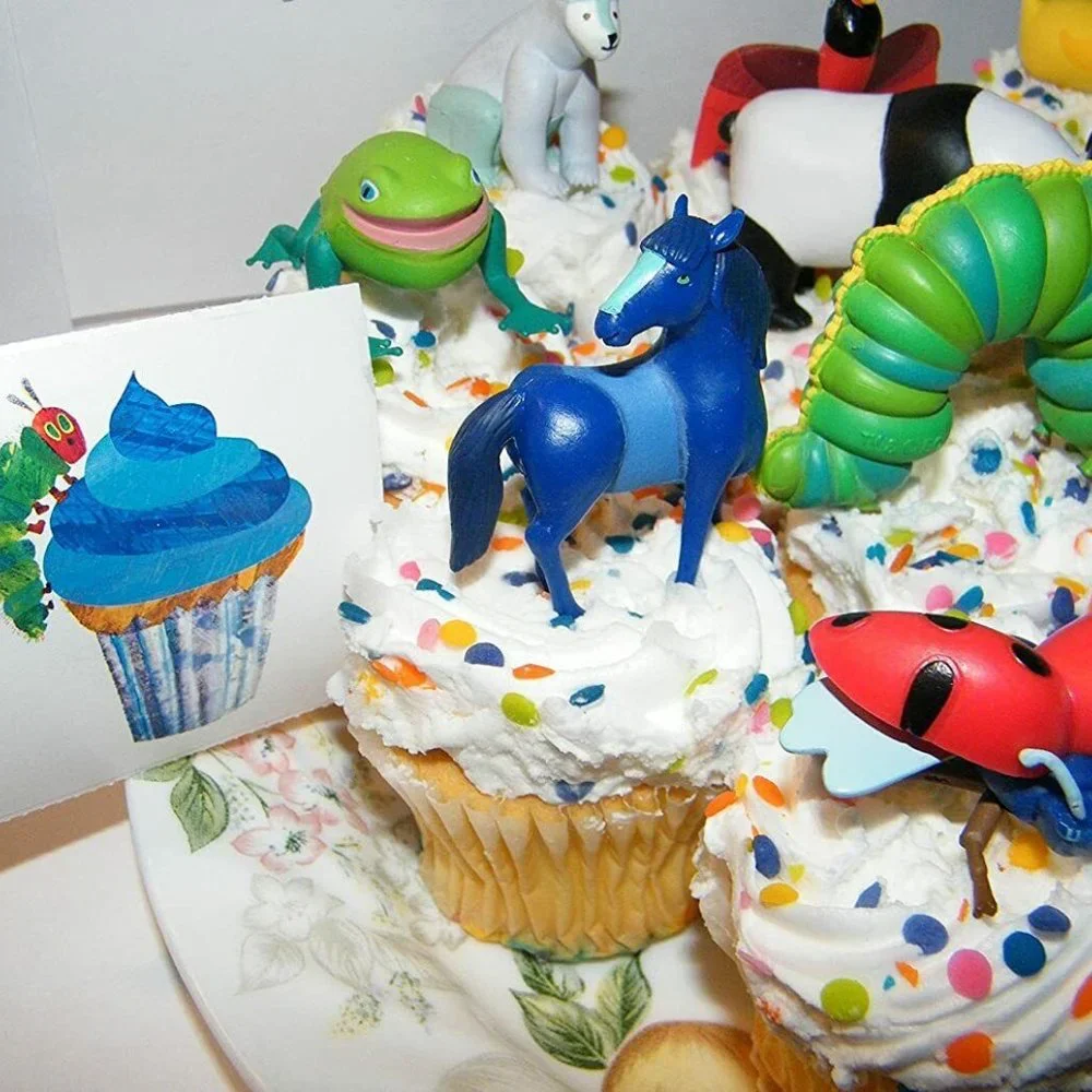 The Very Hungry Caterpillar and Friends World of Eric Carle Deluxe Cake Toppers